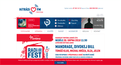 Desktop Screenshot of hitradiofm.cz